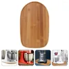 Płytki Bamboo Appliance Kitchen blat z przesuwkiem taca na kawa do kawy Blender