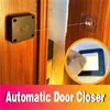 100pcs/lot Door Catches Automatic Door Closers 500g-1200g No Punch Soft Closers For Sliding Glass Doors Tension Door Closers