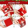 Christmas Decorations 3D Gift Boxes Cookie Treat Box Favors Tree Decoration Goody For Candy Kids Party Sweaters Drop Delivery Otmft