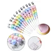 Bakformar 1x Icing Biscuit Pin Fitings Decorating Professional Colorful Royal Modeling Tool Sugarcraft Mixing för hushållet