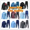 2023 2024 Man City Soccer Tracksuit Training Training Suit 23/24 어린이 축구 트랙복 2023 소년 소녀 생존 발 chandal