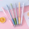 36 stks Morandi Kleur Pennen Voor Schoolbenodigdheden Leuke Dingen Briefpapier Artikelen Kawaii Japanse Pen Zakelijke Accessoires