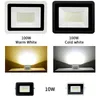 LED Flood Light 10W 20W 30W 50W 100W AC220Vリフレクター屋外スポットライトストリートライトLED外壁ランプ庭用