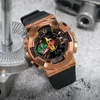 2024 G montre la montre militaire de course pour hommes montre LED Shi Ying montre de sport masculinité choquante grande cellule 110.