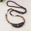 Подвесные ожерелья винтажные непальские турецкие племенные ювелирные украшения этническое коренастые ожерелья