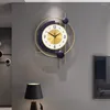 Horloges murales silencieuses or horloge suspendue grande taille moderne rétro nordique grand reloj decorativo décoration de la chambre