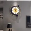 Wall Clocks Silent Gold Hanging Clock Big Size Modern Retro Nordic Large Reloj Decorativo Room Decoration