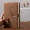 Partihandel A5 Notebook Ultra Thick Thicked Notepad Business Soft Leather Work Meeting Book Office Diary Sketchbook Studenter Söta 220713