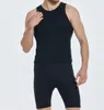 Wetsuits Drysuits Erkekler 2mm Neopren Dalış Tank Üstü ve Alt Sıcak Su Sporları Yüzme Sörf Sörf Şişme Dalış Tankı Top 230406