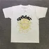 Mode sp5der 555555 herr t-shirt designer t shirt ängel skum trycknummer män kvinnor 1 bästa kvalitet spindel webbmönster glitter med bokstäver