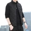 Gilets pour hommes Marque Mode Hommes Automne Hiver Gilet Gilet Style Coréen Homme Casual Veste Sans Manches Manteaux Taille M-5XL 231107