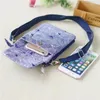 Evening Bags Idyllic Leaf Fabric 5-layer Messenger Mobile Phone Bag Case Shoulder Purse Pouch Handbag Wallet Women's Tote 2023