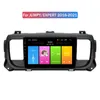 Android Head Unit 128GB autosysteem videosysteem voor Citroen Jumpy Expert 2016-2021 Touchscreen Dash Radio Multimedia