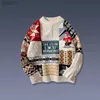 Women's Sweaters Christmas Sweaters for Men and Women Autumn American Fashion Pullover High Street Couples Funny Unisex Knitwear Men ClothesL231107