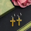 Designer Boucle D'oreille Lettre Double G Logo Marque Stud Boucle D'oreille De Luxe Femmes De Mode Hoop Bijoux En Métal GGity Cristal Perle Boucle D'oreille cjeweler Femmes Cadeau jh