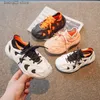 Sneakers Sneakers för Boy Kids Spring and Autumn Girls Sport Leisure Breattable Fashion Soft Soled Baby Shoes Sportschuhe Kinder T231107