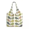Shopping Bags Cute Print Scribble Stem Multi Orla Kiely Tote Recycling Canvas Shoulder Shopper Bag Pography Handbags