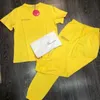 Women Tshirt damskie Tshirty z krótkim rękawem TEE CREWNECK LETNE TOPS LUTNE FIT FITPANTS Tracki Dwuczęściowe zestawy joggingowe stroje 230406