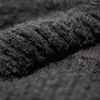 Erkek Sweaters Maden Retro Ağır Döngü İpliği Polo Örgü Sweater Siyah Sıcak Kalın Jumper 2023 Sonbahar Kış Marka Tasarımcısı Büyük Boy Külot