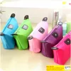 Simple Fashionable Dumpling toiletry Cosmetic Storage Bag Candy Color Ladies Pouch Nylon Waterproof Travel Dumpling Shape Makeup