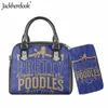 Kvällspåsar Jackherelook Sigma Gamma Rho Sorority Women's Shoulder Bag Casual Shopping Messenger för damer PU Handväska Plånbok 2st/Set