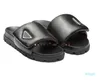 Designer Sabots Slippers Womens Slides Soft padded nappa leather sandals mules With Box Women Platform Bread Slipper flat Slide luxury summer beach sandal