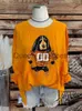 Damenpullover Tennessee Dog Graphic Sweatshirt Dackel Print Pullover Sweatshirt Lässiges Langarm-Sweatshirt mit Rundhalsausschnitt für Herbst Winter J231107