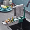 Kitchen Storage Sink Shelf For Drain Rack Basket Gadgets Accessories Tool Sinks Organizer