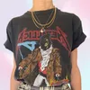 Metallca Band Земля вымыта винтажные шортсливзы мужчины женщины T ROCKS ROCK TSHIRTS JERRY STYLE TSHIRT UNISEX TEES MAN WARN УЛИЦА9162971