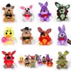 Giocattoli di peluche 15 cm Freddy Fnaf Dolls Golden Fazbear Mangle Foxy Bear Bonnie Animali di peluche Regali di Natale