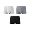 Cuecas Meia Gelo Seda Cueca Men's Legal Calças de Boxe Roupa Interior Juvenil Respirável Confortável Alta Elástica Boxe Roupa Interior Antibacteriana 230407