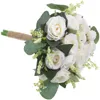 Fiori decorativi Fiore artificiale Bouquet da sposa Decorazione da tavola nuziale Decorazione da viaggio fresca da sposa