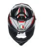 Kask Moto AGV Tam Yüz Kaza Kaskları Tam Yüz Motosiklet Kask K5 S Karbon Fiber ACU Plazma Siyah Gri Kırmızı WN Enj5 Ahnx