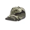 Casquettes de baseball Chapeau de camouflage Quatre saisons Sports de plein air Casquette de baseball en gros Hommes et femmes Cinq étoiles Casual Sun-Pouf Peaked