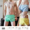 Unterhosen 3 teile/los Arro Hosen Lose Baumwolle Dünne Sommer männer Unterwäsche Split Tasche Schlafen Boxer Hause Shorts