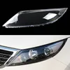 Dla Kia Sportage R 2009 2012 2012 2012 2013 2014 Okładka reflektora reflektora minimalna Lampa głowa Lampa Lampa światła szklana soczewki