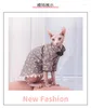 Costumi per gatti Vestiti Sphynx Gonna di pizzo Cheongsam addensato autunnale Gattino per animali senza peli Devon