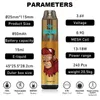 Najnowsze 7000 dmuchów jednorazowe 9000 PUF RM Vape Pen E