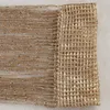 Rideau 1x2 mètres porte fil argent boule de soie gland chaîne ligne rideaux mariage décoratif fenêtre diviseur salon