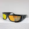 نظارة شمسية 23SS مصمم العلامة التجارية الشتوية نظارات التزلج VE44446 خلات الألياف الألياف الالتفاف الالتفاف الذهب الرياضة في الهواء الطلق مع مربع أصلي