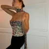 Vrouwen Tanks Gaono Vrouwen Sexy Y2k Tube Top Casual Ruches Bandeau Zomer Off Shoulder Backless Mouwloze Crop Tops Met lange Sjaal