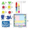 Rysunek obrazu zaopatrzenia w Magic Water Mat Kolorowanka z długopisami Montessori Toys Board Educational for Kids 230407