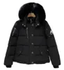 Зимние ножницы Goose Down Jacket для мужчин и женщин Короткий шерный воротник в стиле канадский хлеб 4889