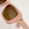 Sonnenbrille 2023 Rosa Mädchen Quadratisch für Damen- und Herrenmode UV400 Outdoor Strand Reisebrille