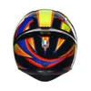 Hjälmar Moto AGV Full Face Crash Helmets K1 E2206 Soleluna 2015 016 Full Face Helmet - Ny! Snabb leverans! Wn-xt9o