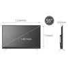 TOP TV LED Tv Backlight Led 4k 55 Inch Uhd A Grade Led Android Smart Tv Soundbar TV