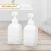 Garrafas de armazenamento 4 pcs corpo sabonete shampoo bomba dispensador dispensador recarregável os condicionadores de animais de estimação