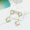 Earrings Designer Earrings, Clover Fashion and Versatile Style Jewelry Christmas Gift