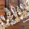 Клипы для волос Barrettes Baroque Crown Head radess Bridal Crystal Princess Нежное украшение приносит вам уникальное чувство красоты