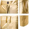 Abiti da uomo Blazer Arrivo Cool Slim Pants Casual Show Dance DJ Nightclub Pantaloni alla moda abbronzanti oro lucido